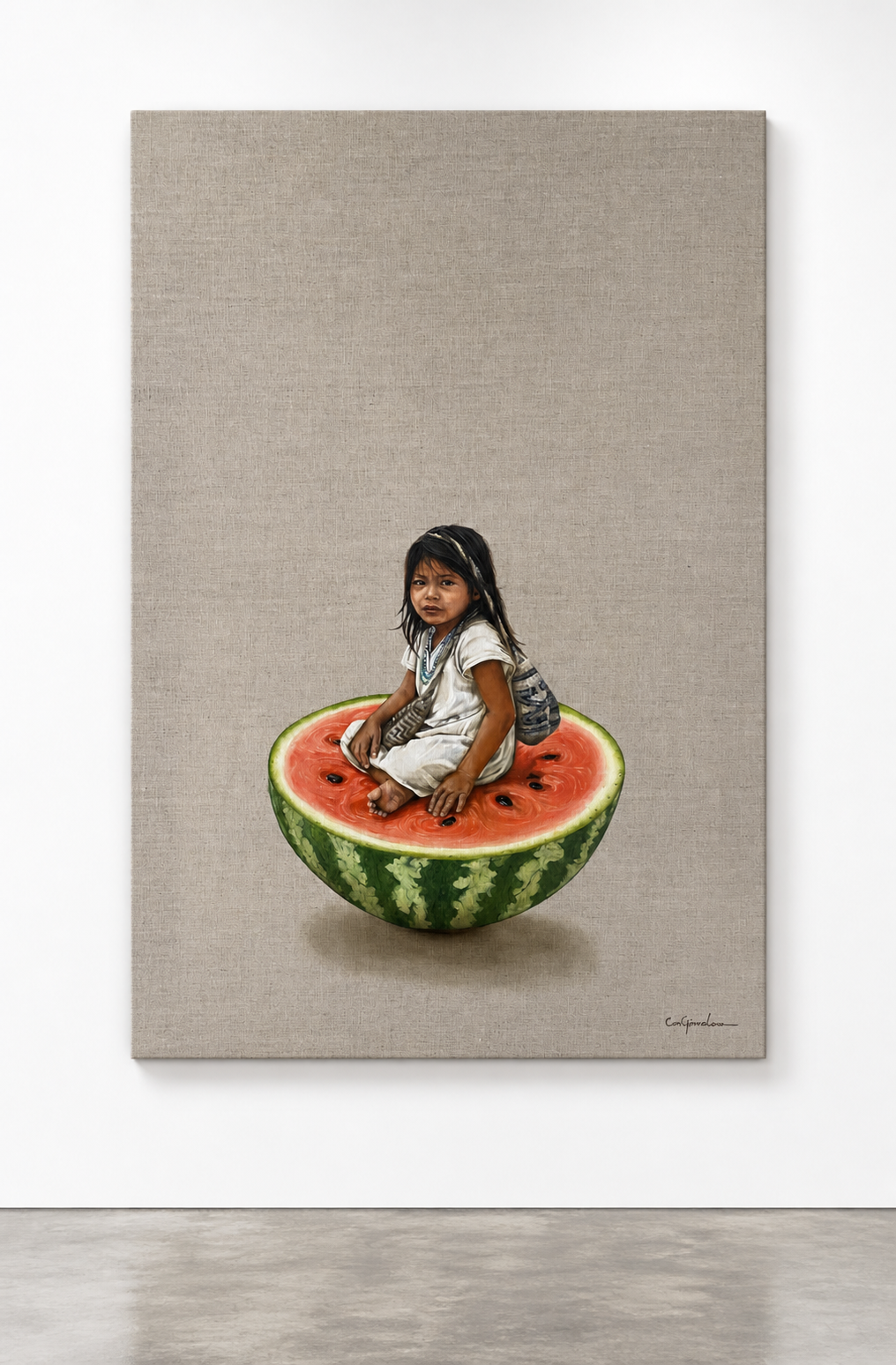 Invisible a los ojos, obra de Connie Gómez Lora