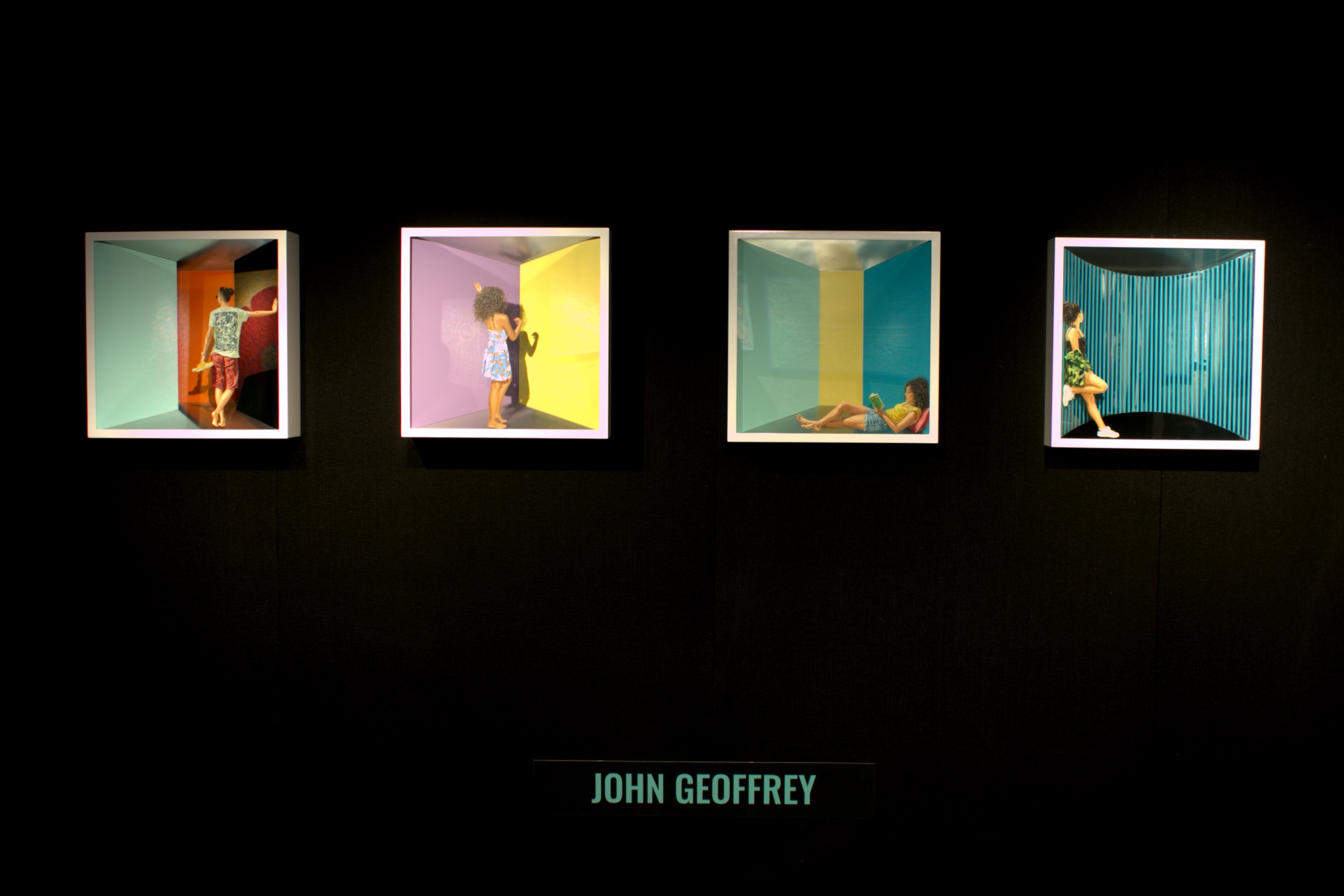 Entre raíces y memoria 4 — obras de John Geoffrey Sánchez