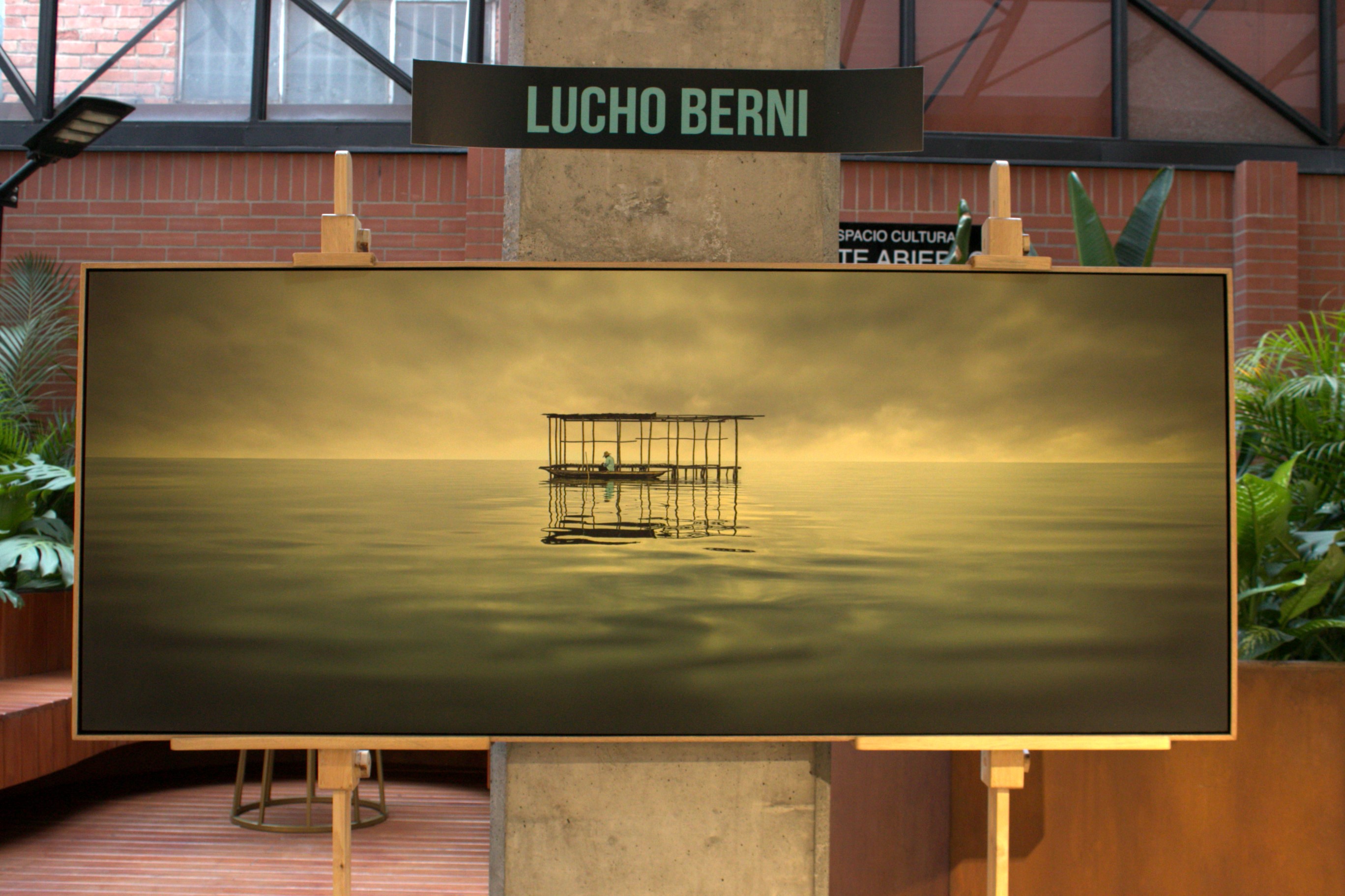 Obra de Lucho Berni en la exposición